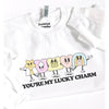 You're My Lucky Charm Crewneck Sweatshirt--Painted Lavender