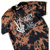 Reverse Dye Cold Brew, Coffins & Covens T-Shirt--Painted Lavender