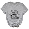 It's Just A Bunch Of Hocus Pocus Crew Neck Tee-Painted Lavender
