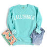 Lallybroch Vintage Sweatshirt--Painted Lavender