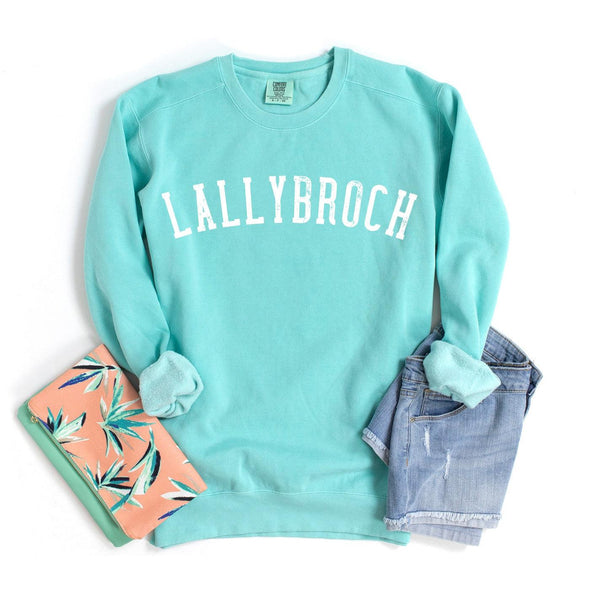 Lallybroch Vintage Sweatshirt--Painted Lavender
