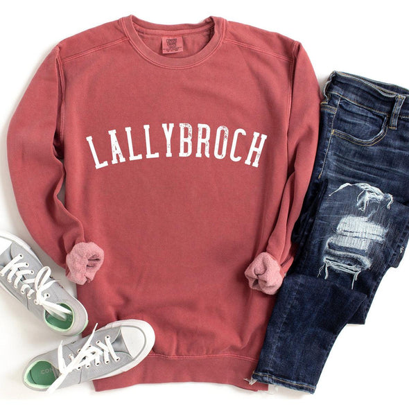 Lallybroch Vintage Relaxed Fit Sweatshirt--Painted Lavender