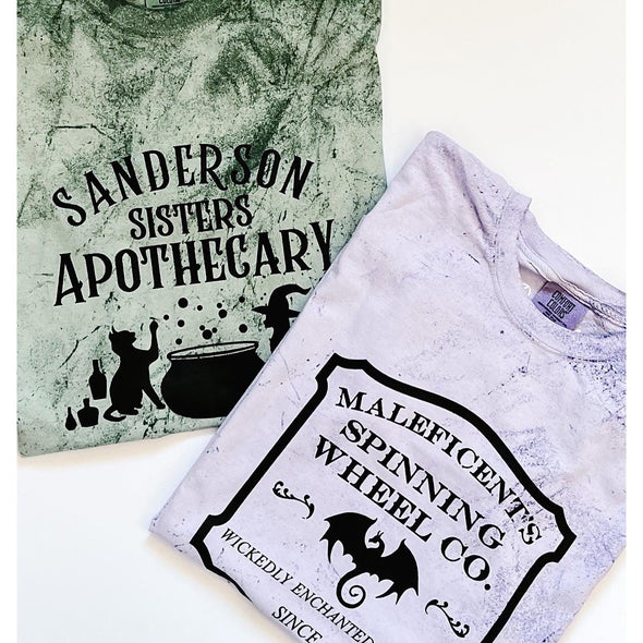 Maleficent's Enchanted Threads Amethyst Tshirt-hocus pocus-Painted Lavender