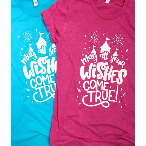 May All Your Wishes Come True Tee - Sale-Painted Lavender