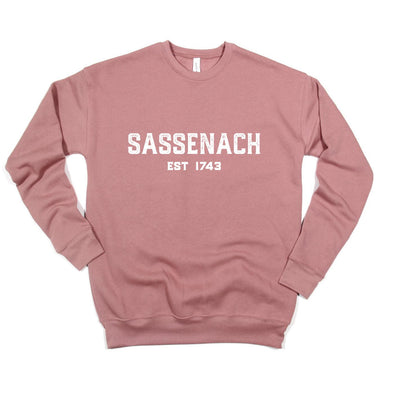 Sassenach 1743 Crewneck Sweatshirt--Painted Lavender