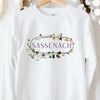 Sassenach Meadow Crewneck Sweatshirt--Painted Lavender