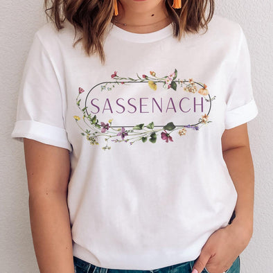 Sassenach Meadow Tee-Painted Lavender