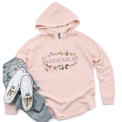 Sassenach Meadow Women's Hoodie-Painted Lavender