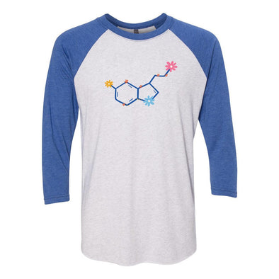 Serotonin Raglan Tee--Painted Lavender