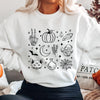 Spooky Vibes Crewneck Sweatshirt--Painted Lavender
