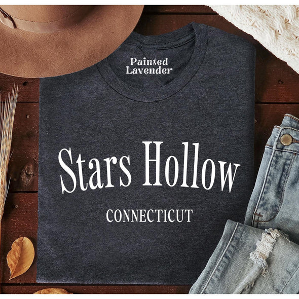 Stars Hollow Tshirt-T-Shirt-Painted Lavender