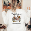Take Care Crewneck Sweatshirt--Painted Lavender